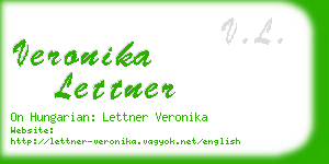 veronika lettner business card